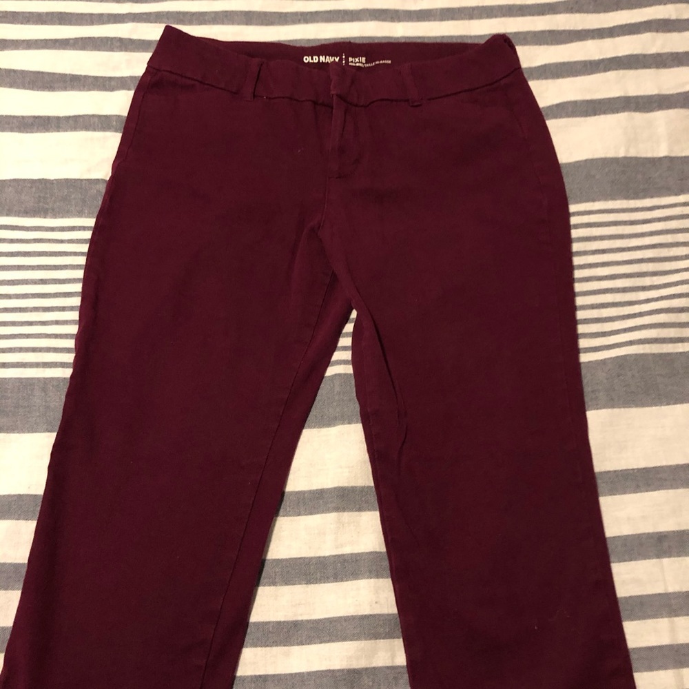 Purple Old Navy Pixie Pants